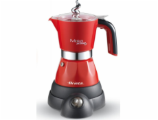 Elektrický kávovar Ariete Mokina na 2 šálky (1358 červený)