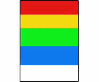 Logo Etykiety A4, matowe, kolorowy mix, 25 ks.