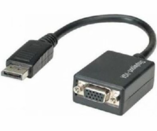 Adaptér AV Techly DisplayPort - D-Sub (VGA) czarny (325325)