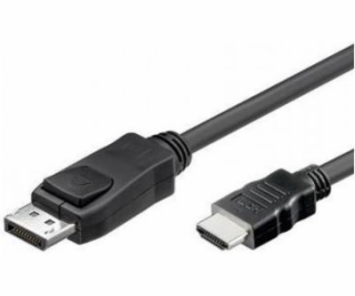 Techly DisplayPort - HDMI kábel 2m čierny (ICOC-DSP-H12-020)