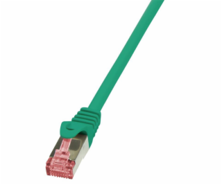 LogiLink CAT 6 Patchcord S/FTP PIMF Zielony 0.5M (CQ2025S)