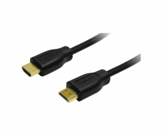 Kabel LogiLink HDMI - HDMI 0.2m czarny (CH0076)