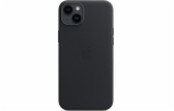 Apple iPhone 14 Plus Leder Case, Mitternacht