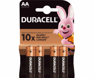 Batéria Duracell Basic AA/R6 1500mAh 4ks.