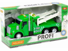 Polesie Polesie 86594 Profi &#39;motorový evakuačné vozidlo, zelená, svetlo, zvuk v krabici