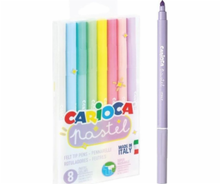 Carioca Markers Pastel 8 farieb CARIOCA