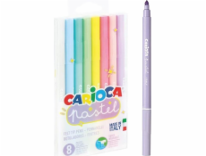 Carioca Markers Pastel 8 farieb CARIOCA