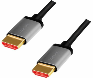 Kabel LogiLink HDMI - HDMI 1m szary (CHA0104)