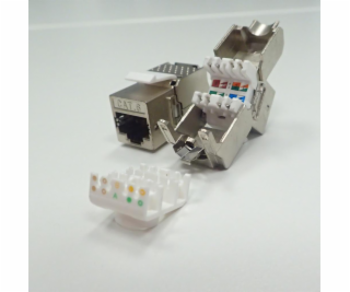 NETRACK 105-32 Keystone Jack RJ45 cat. 6 FTP toolless
