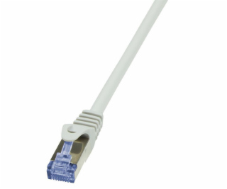 LogiLink CAT 6a Patchcord S/FTP Szary 0.5m (CQ3022S)