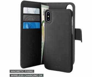 Puro PURO Wallet Detachable - Etui 2w1 iPhone XR (čierne)
