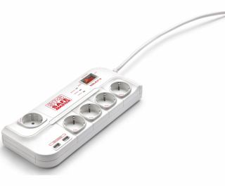 Prepäťová ochrana Salicru, predlžovací kábel, 5 zásuviek,...