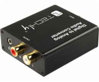Techly Techly Przetwornik DAC Toslink Coaxial do Analog R...