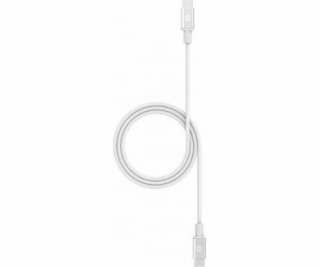 Kabel USB Zagg USB-C - USB-C 1.5 m Biały (MPH048WHT)