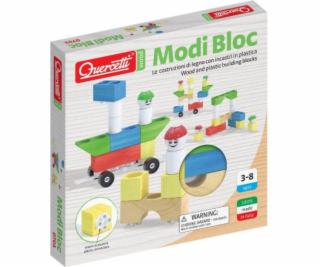 Quercetti Drewniane klocki Modi Block 18el (040-0701)