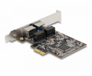 Delock PCI Express x1 karta na 2 x RJ45 Gigabit LAN
