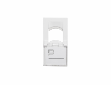 NETRACK 120-03 NBOX kestone adaptér 1mod 1xkeystone s identifikáciou poľa a krytom