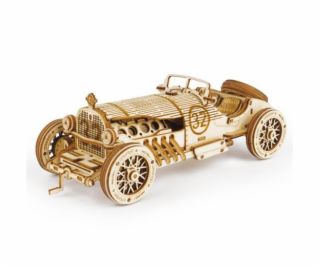 Hračka Robotime dřevěné 3D puzzle Závodní auto