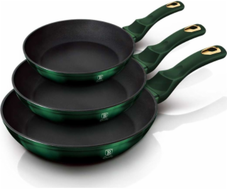 BerlingerHaus sada panvíc 3ks BH-6168 Emerald