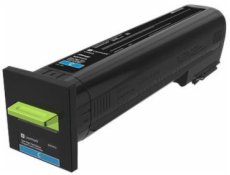 CX82x, CX860 Cyan High Yield Return Program Toner Cartridge - 17 000 stran