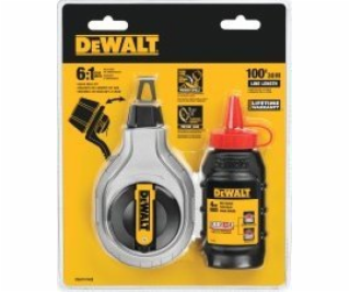 Dewalt Kriedovacia struna DEWALT 6-1 + červená krieda
