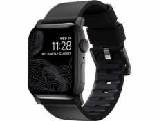 Nomad NOMAD Strap Modern Active Pro Waterproof Leather Black 42mm / 44mm Connector Black