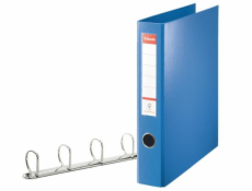 Plast. kroužk. pořadač Esselte VIVIDA, 4DR/40mm, hřbet 60 mm, modrá