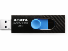 Flash disk ADATA UV320 128GB čierna / modrá (AUV320-128G-RBKBL)