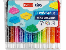 Voskovky EASY TWIST vysouvací 12ks