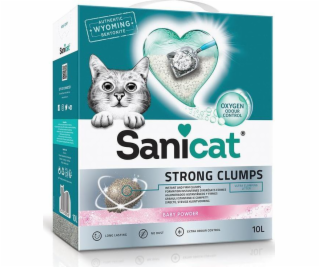 Stelivo pre mačky Sanicat Strong Clumps, podstielka pre m...