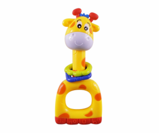 Dětské chrastítko Baby Mix žlutá žirafa