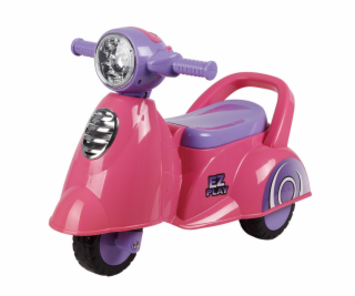 Dětské odrážedlo motorka se zvukem Baby Mix Scooter růžové
