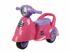 Dětské odrážedlo motorka se zvukem Baby Mix Scooter růžové