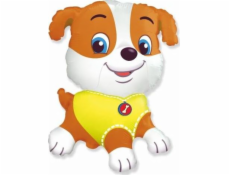 Flexmetal Balón foliowy Bulldog - 62 cm - 1 szt. uniwersalny