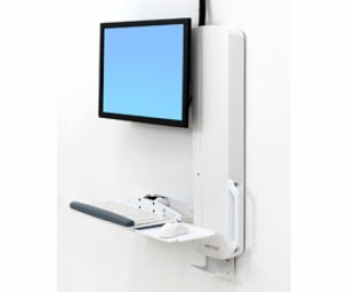 ERGOTRON StyleView Sit-Stand VL High Traffic Areas, white...