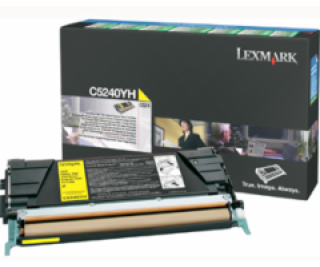 LEXMARK C524 toner cartridge yellow high yield 5.000 page...