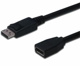 PremiumCord DisplayPort prodlužovací kabel M/F 2m