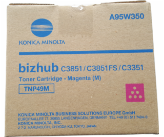 Konica Minolta toner A95W350, magenta, 12000str., TNP-49M...