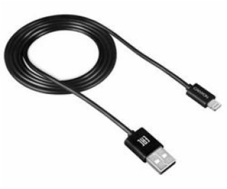 CANYON Nabíjení kabel 8-pin Lightning - USB 2.0, 1m, černá