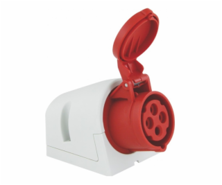 Instalační zásuvka nástěnná 16A/400V/4-pól