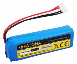 PATONA baterie pro reproduktor JBL Charge 3 6000mAh 3,7V ...