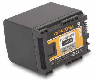 PATONA baterie pro digitální kameru Canon BP-820 1780mAh ...