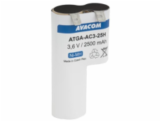Náhradní baterie AVACOM pro nůžky na plot Gardena typ ACCU 3 Ni-MH 3,6V 2500mAh
