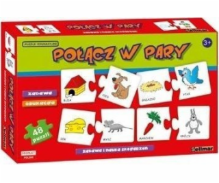 Abino Vzdelávacie puzzle Spojte dvojice ABINO
