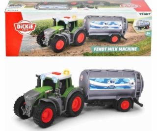 Farmárske vozidlo Fendt Traktor s prívesom na mlieko 26 cm
