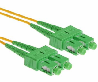 Patch kabel optický duplex SC/APC-SC/APC 09/125 5m SM