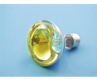 230V/60W E27 Omnilux, žlutá