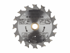 Wolfcraft Wolfcraft AKU pilový kotouč podélné příčné řezy o85x15,1 Z16 6340000