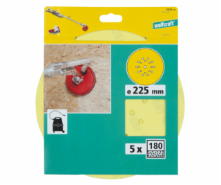Wolfcraft Wolfcraft samodržné brusné kotouče K180 o225mm ...