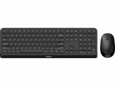 Philips 3000 series SPT6307B/00 keyboard Mouse included RF Wireless US English Black